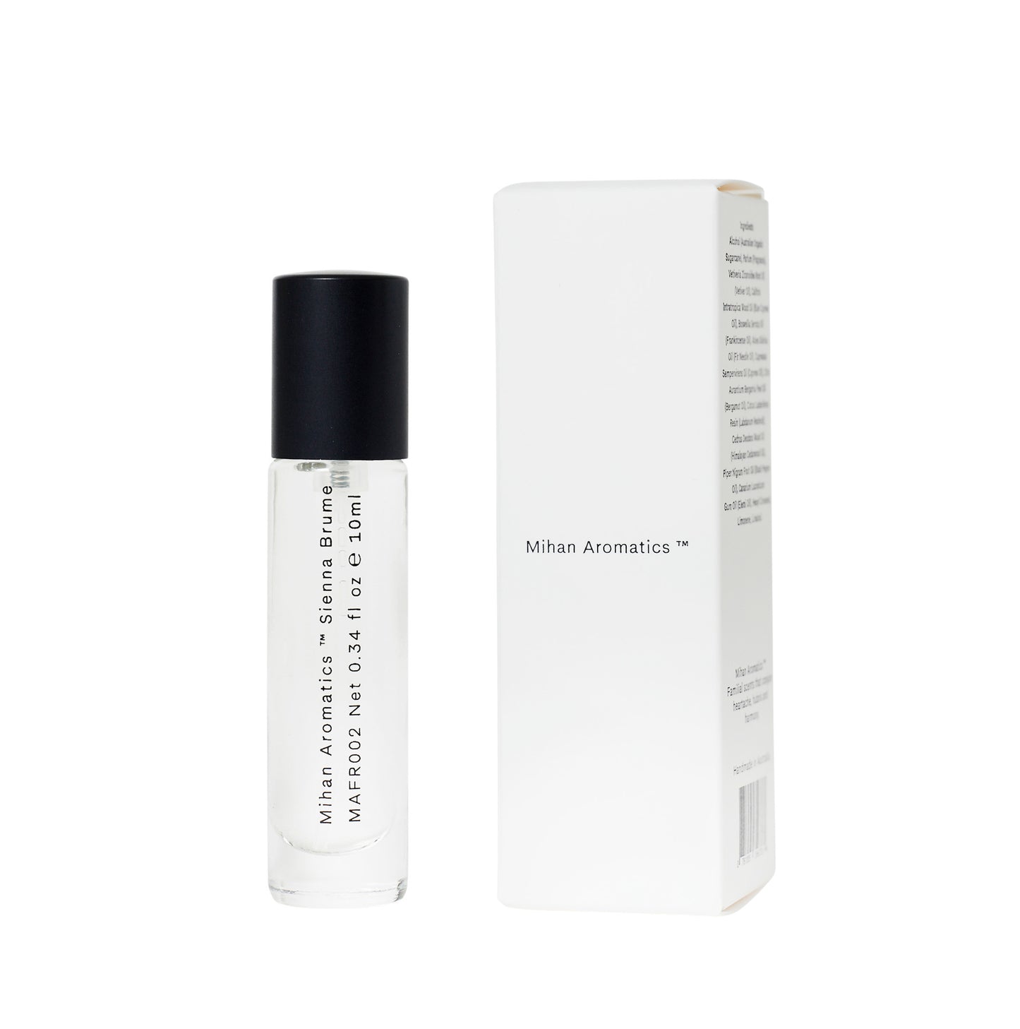 MIHAN AROMATICS SIENNA BRUME 10ml. Parfum